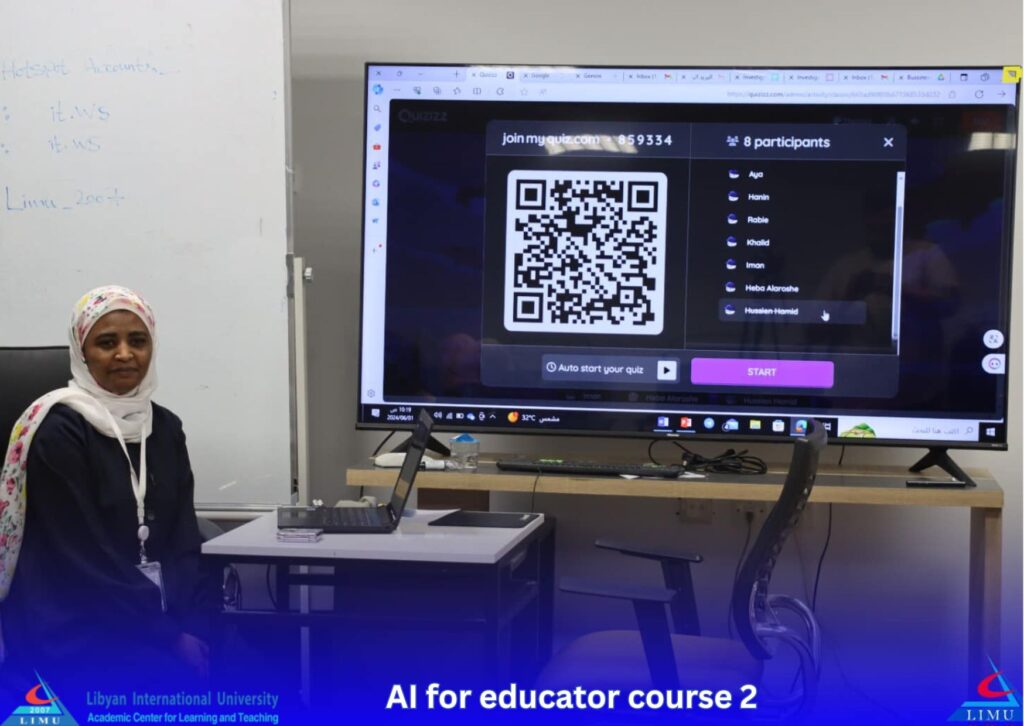Academic Center for Learning and Teaching (ACLT) in collaboration with School of Engineering and Technology organize the second course on the use of artificial intelligence (AI) tools in the educational process for LIMU professors